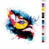 Раскладка Цветное настроение Раскраска картина по номерам на холсте ARTH-ArtHobbyV