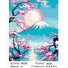 Количество цветов и сложность Закат над горой Фудзи Раскраска картина по номерам на холсте RA223