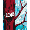  Love Раскраска картина по номерам на холсте RO671