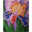 Прекрасный ирис Алмазная вышивка мозаика Color Kit