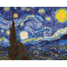  Звездное небо Раскраска картина по номерам на холсте Z-Z10110094