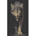 Хищники. Волк Канва с рисунком для вышивки бисером