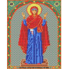 Богородица Нерушимая стена Канва с рисунком для вышивки бисером