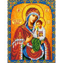 Богородица Песчанская Канва с рисунком для вышивки бисером
