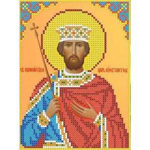 Святой Константин Канва с рисунком для вышивки бисером