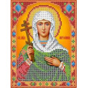 Святая Антонина Канва с рисунком для вышивки бисером