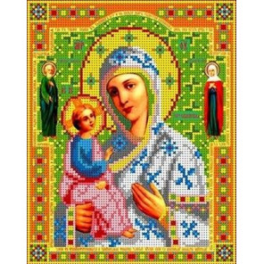 Богородица Иерусалимская Канва с рисунком для вышивки бисером