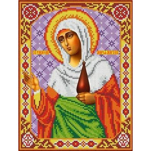 Святая Мария Канва с рисунком для вышивки бисером