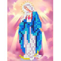 Святая Дева Мария Канва с рисунком для вышивки бисером