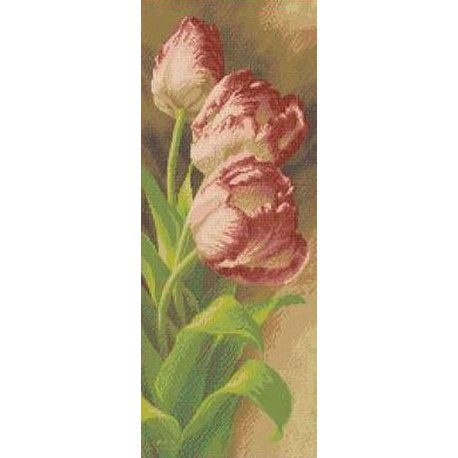 Тюльпаны Канва с рисунком для вышивки бисером