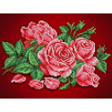 Аромат розы Канва с рисунком для вышивки бисером