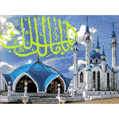 Мечеть Кул Шариф Канва с рисунком для вышивки Каролинка