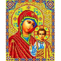 Богородица Казанская Набор для вышивки бисером Каролинка