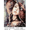Количество цветов и сложность Соблазнительная леди Раскраска картина по номерам на холсте  KTMK-65383