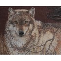 Серый волк 45477 Набор для вышивания Bucilla