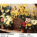 Многообразие цветов Раскраска картина по номерам на холсте