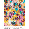Количество цветов и сложность Влюбленность Раскраска картина по номерам на холсте KTMK-006952
