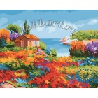 Волшебный сад Раскраска по номерам акриловыми красками на холсте Hobbart Картина по номерам
