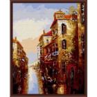 Канал в Венеции Раскраска по номерам акриловыми красками на холсте Color Kit Картина по цифрам
