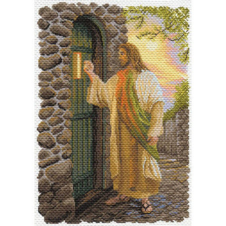 Иисус Канва с рисунком для вышивки Матренин посад