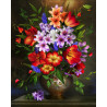  Цветочное ассорти Алмазная вышивка мозаика АЖ-1733