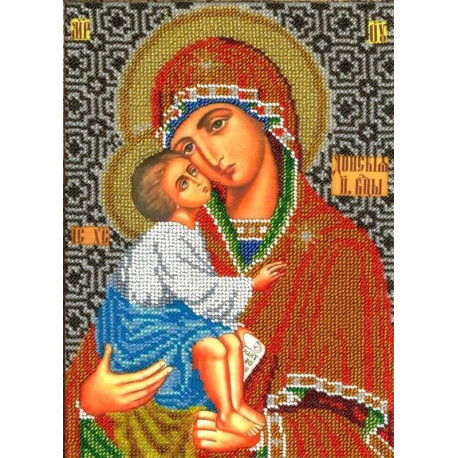  Богородица Донская Набор для вышивки бисером Вышиваем бисером L-144
