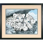 Детеныши снежного леопарда 91079 Раскраска по номерам Dimensions 