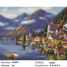 Количество цветов и сложность Морской городок Алмазная вышивка мозаика на подрамнике GF230