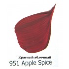 951 Красный яблочный Красные цвета Акриловая краска FolkArt Plaid