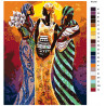 схема Богатства Африки Раскраска по номерам на холсте Живопись по номерам RA245
