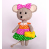 Мышка-Норушка Набор для создания игрушки своими руками