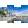  Берег Венеции Модульная картина по номерам на холсте с подрамником WX1096