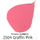 2504 Розовое граффити Розовые цвета Акриловая краска FolkArt Plaid