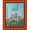 Голубая мечеть Канва с рисунком для вышивки Каролинка КК 047