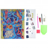 Состав набора Цветной олень Алмазная вышивка мозаика 5D Color Kit FKU012