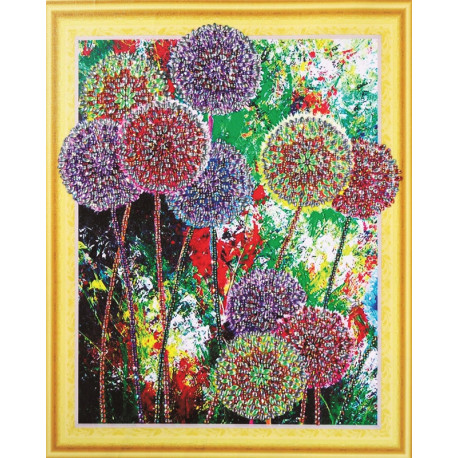  Радуга цветов Алмазная вышивка мозаика 5D Color Kit FKU013