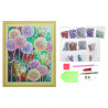 Состав набора Радуга цветов Алмазная вышивка мозаика 5D Color Kit FKU013