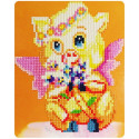 Милая хрюшка Алмазная частичная вышивка (мозаика) Color Kit