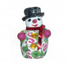 Вариант декора Снеговик в шляпе Фигурка мини из папье-маше объемная Decopatch AP104