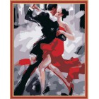 Танец Раскраска картина по номерам акриловыми красками на холсте Menglei