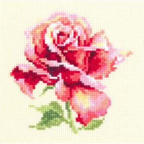 В рамке Прекрасная роза Набор для вышивания Чудесная игла 150-001