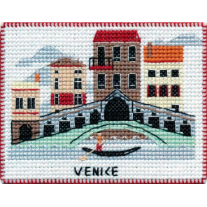 Венеция. Столицы мира Набор для вышивания на магнитной основе Овен