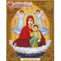 Икона Богородица Живоносный Источник Алмазная вышивка мозаика Алмазная живопись