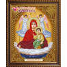 В рамке Икона Богородица Живоносный Источник Алмазная вышивка мозаика Алмазная живопись АЖ-5052