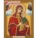 Икона Богородица Страстная Алмазная вышивка мозаика Алмазная живопись