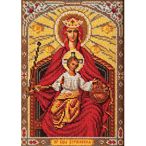  Державная Богородица Набор для вышивки бисером Кроше В-199