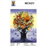 Характеристики Фантастическое дерево. Осень посреди зимы Раскраска картина по номерам на холсте МСА211