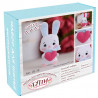 Красивая коробка Зайка Лилия с сердечком Набор для создания игрушки своими руками Тутти 05-38