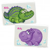  Крокодил и бегемот с картинками Набор для изготовления мыла своими руками SP-004