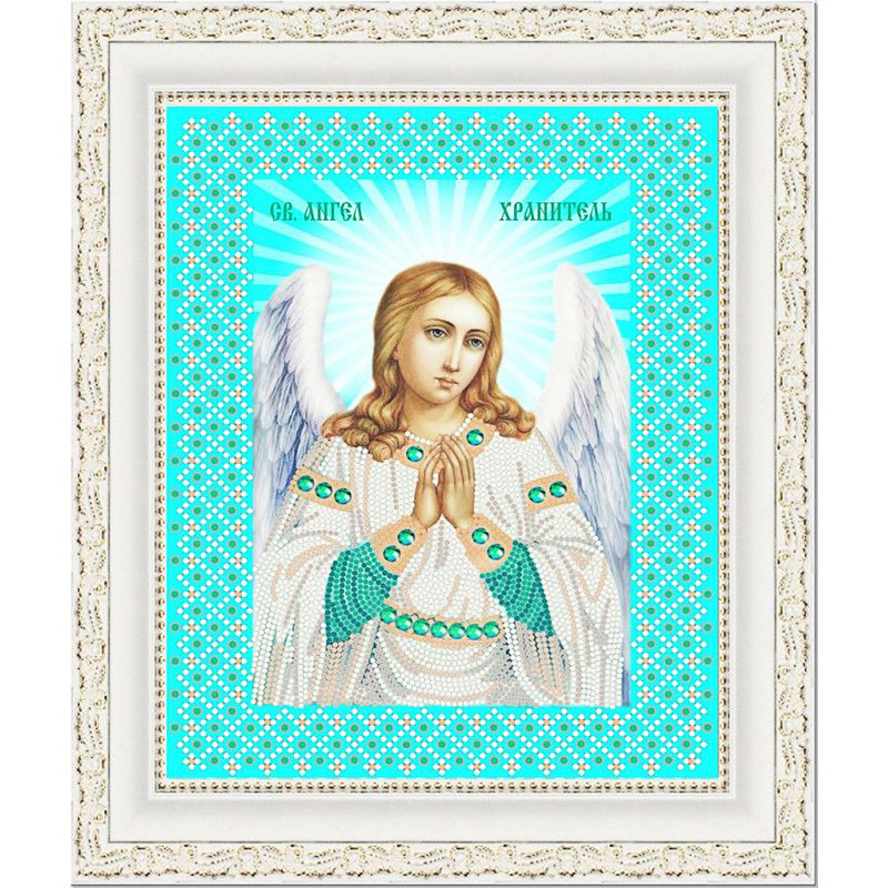 №482 Икона Ангел Хранитель Набор для вышивания крестом